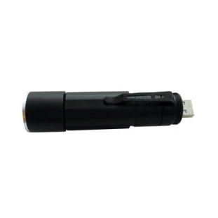 Lanterna de Mão Clip Compacta e Recarregável por USB